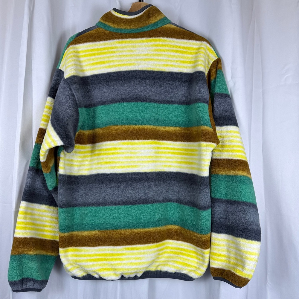Patagonia Mens Large Synchilla Snap-T Fleece Pullover Sweater Jacket Painted - Picture 7 of 9
